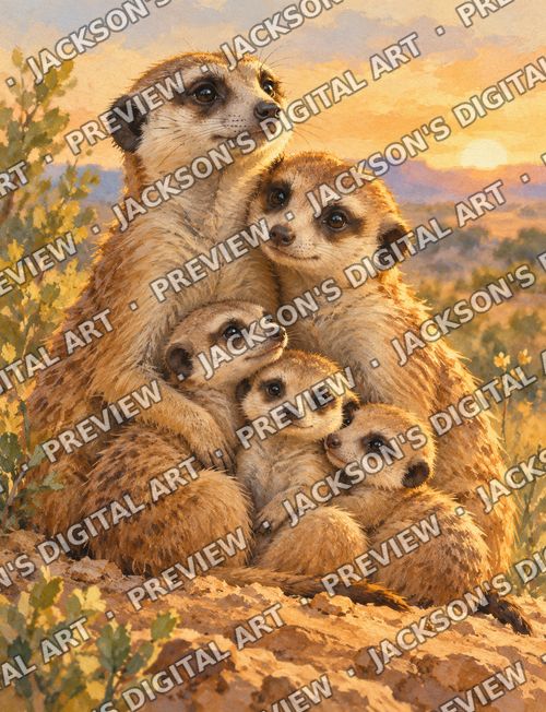 Meerkat Family