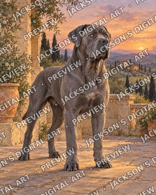 Blue Cane Corso