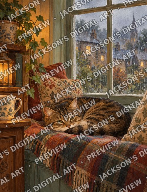 Window Seat Tabby