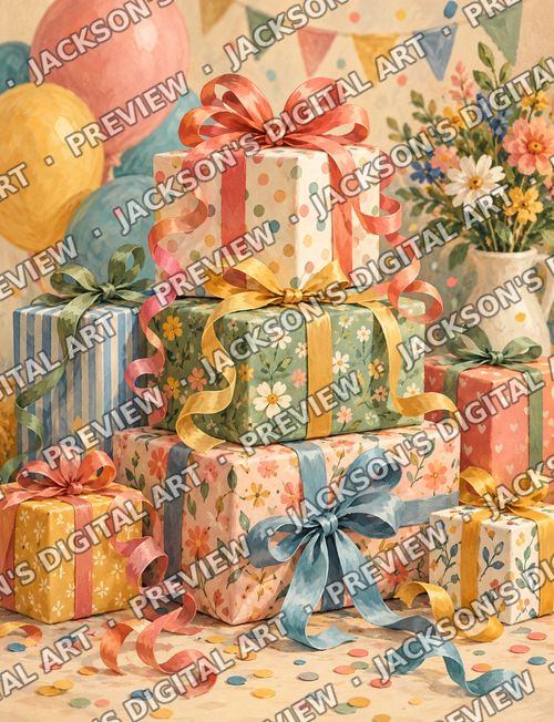 Wrapped Presents