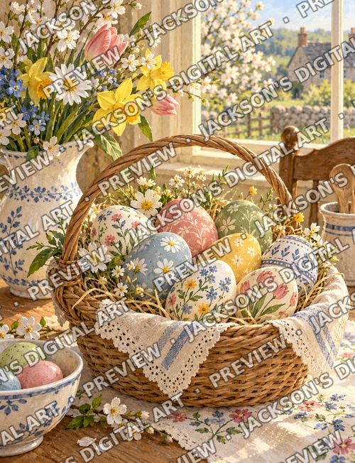 Painted Eggs