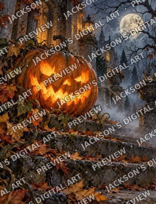 The Glowing Pumpkin