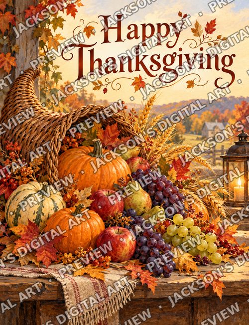 Harvest Cornucopia